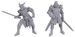 D&D Unpainted Minis Special Edition Baldurs Gate 3 - Ulder Ravengard & Zevlor